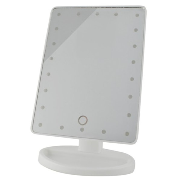 Sminkespeil med LED - Speil for sminke White