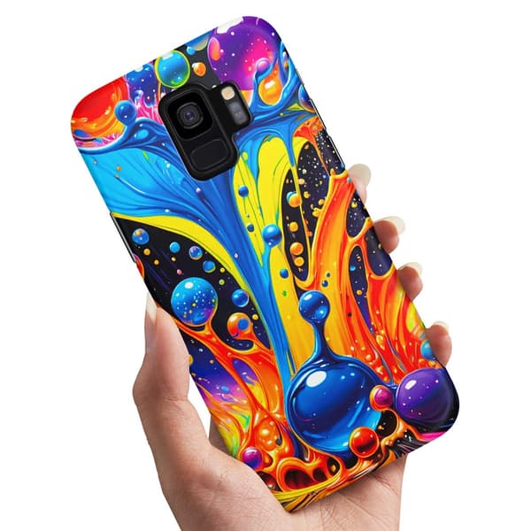 Cover / Mobilcover til Samsung Galaxy S9 Plus - Abstract