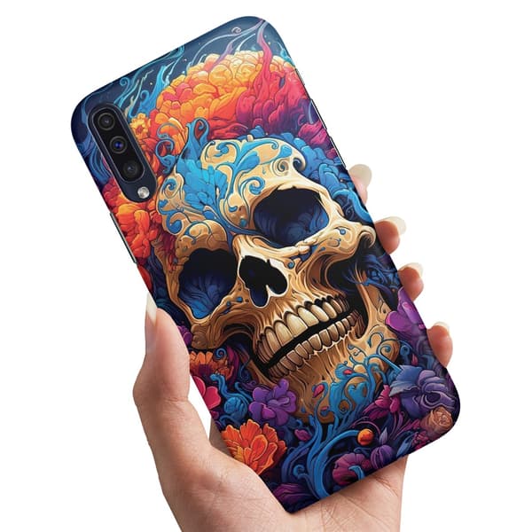 Deksel / Mobildeksel til Huawei P20 - Skull