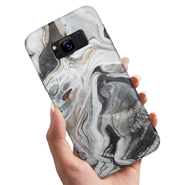 Samsung Galaxy S8 - Cover/Mobilcover Marmor Multicolor