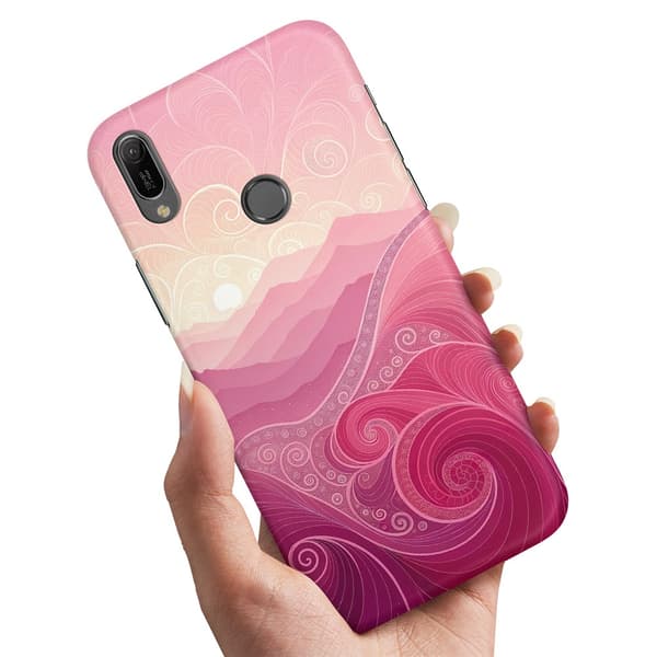 Deksel / Mobildeksel til Huawei P30 Lite - Pink Hills