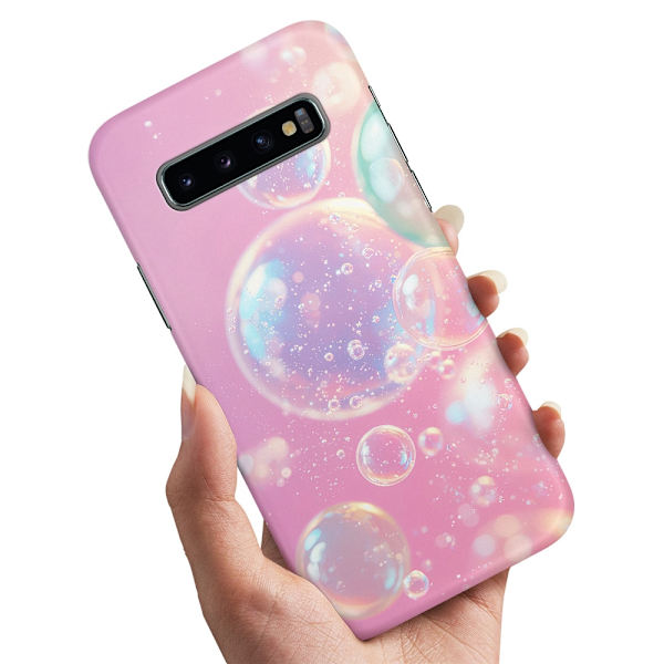 Deksel / Mobildeksel til Samsung Galaxy S10e - Bubbles