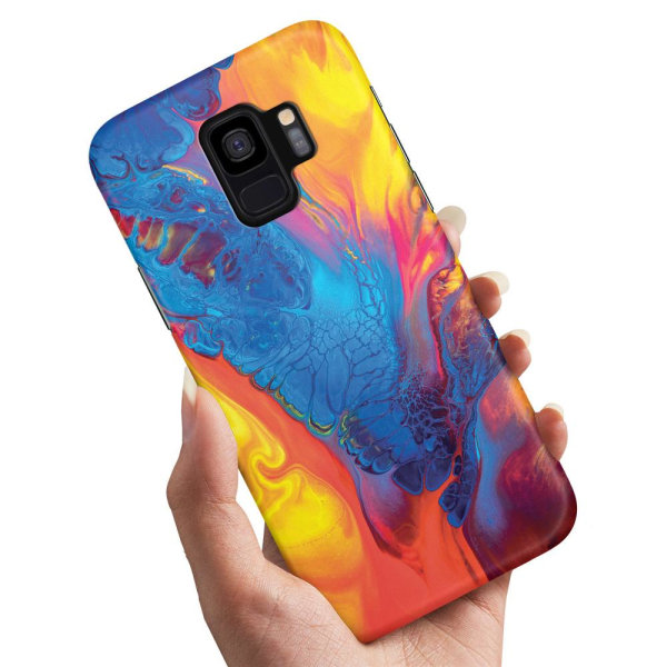 Samsung Galaxy S9 Plus - Kuoret/Suojakuori Marmori Multicolor