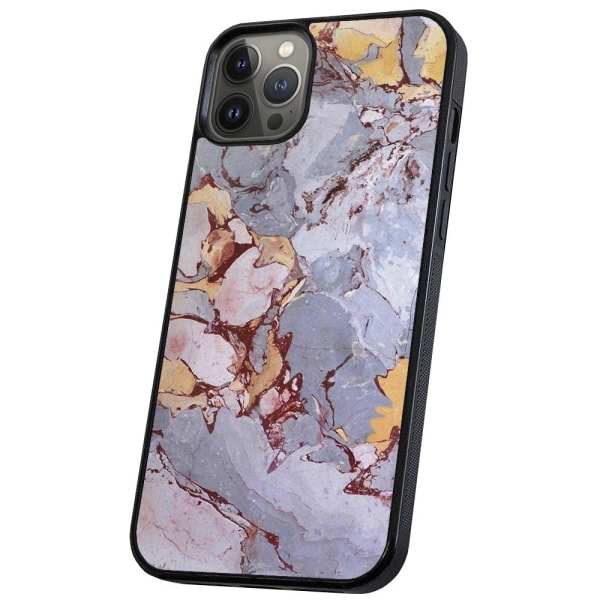 iPhone 11 Pro - Deksel/Mobildeksel Marmor Multicolor
