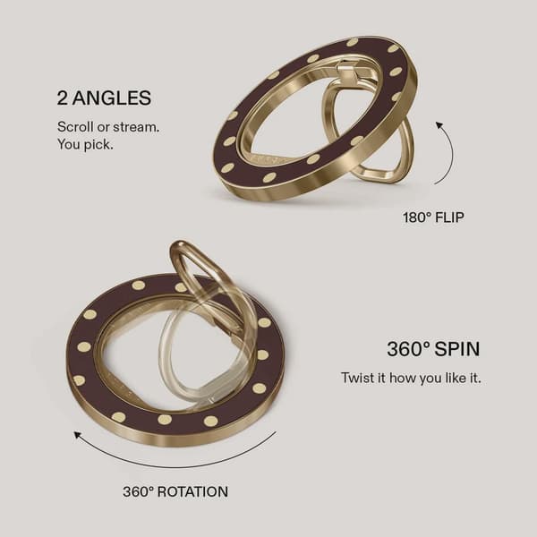 Burga Sorry Busy - Magnetisk Ringhållare Guld