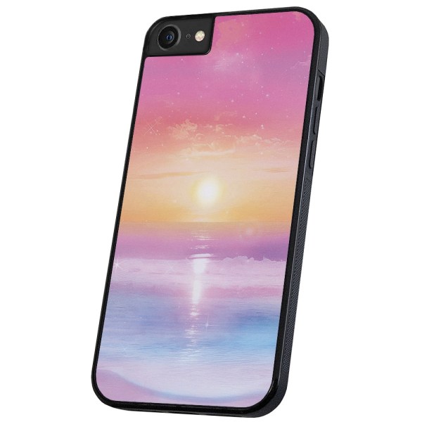 iPhone 6/7/8 Plus - Deksel/Mobildeksel Sunset