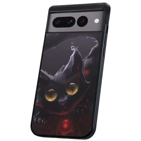 Google Pixel 8A - Kuoret/Suojakuori Musta Kissa