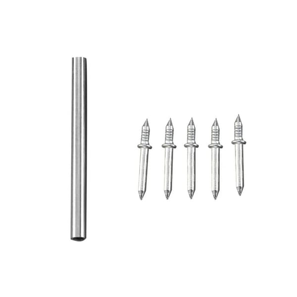 Kaksipäiset naulat adapterilla 200-pack