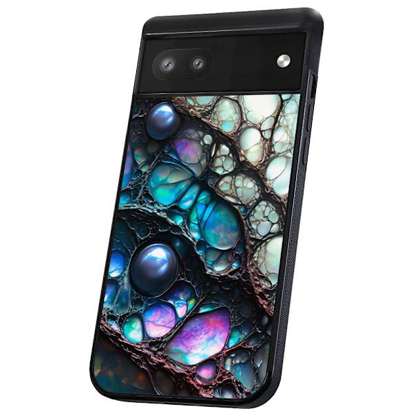 Google Pixel 6A - Deksel/Mobildeksel Psychedelic