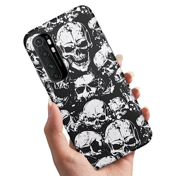 Xiaomi Mi Note 10 Lite - Deksel/Mobildeksel Skulls