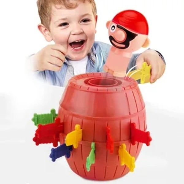 Pop Up Pirate Leksak / Pirat i Tunna - Roligt Spel för Barn