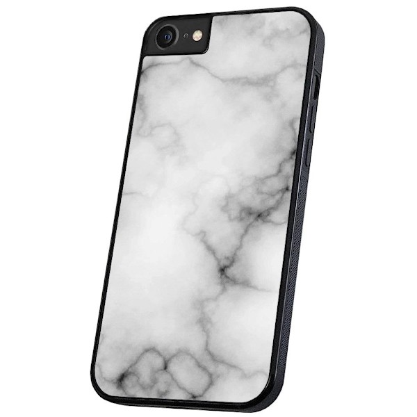 iPhone 16e/17e - Deksel/Mobildeksel Marmor