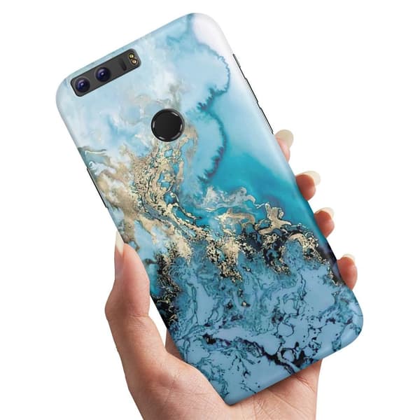 Deksel / Mobildeksel til Huawei Honor 8 - Kunstmønster