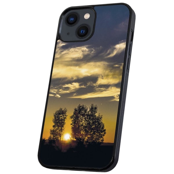iPhone 13 - Cover/Mobilcover Sunset Multicolor