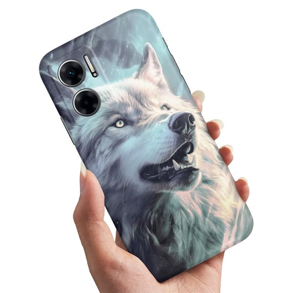 Deksel / Mobildeksel til Xiaomi Redmi 10 5G - Wolf