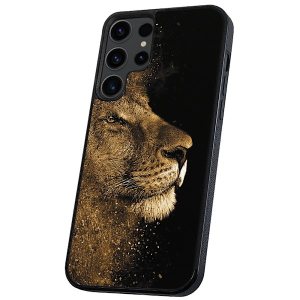 Samsung Galaxy S24 Ultra - Cover/Mobilcover Lion