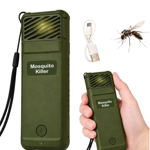 Myggmedel USB portabel med refill Green