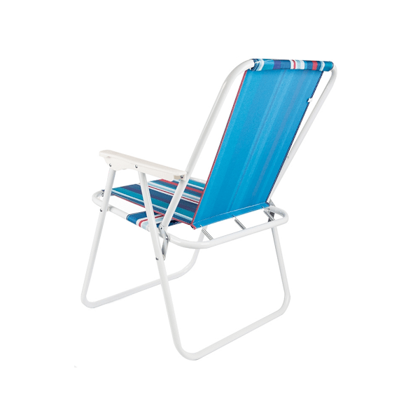 Strandstol / Solstol - Stol till Strand - Hopfällbar Multicolor
