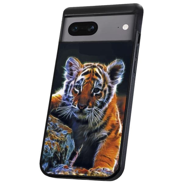 Google Pixel 7 - Deksel/Mobildeksel Tigerunge