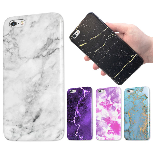 iPhone 6/6s - Cover/Mobilcover Marmor MultiColor 3