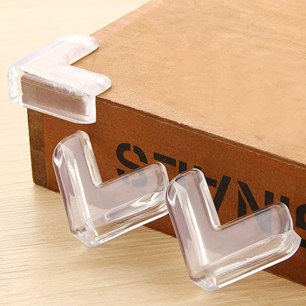 Hörnskydd för Bord och Kanter - Barnsäkerhet - 4-pack
