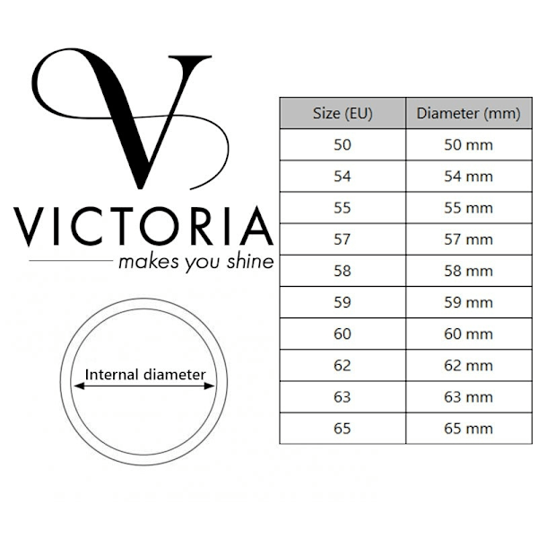 Smycke i silverfärgat från Victoria