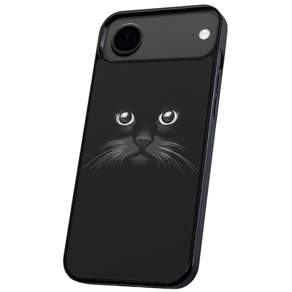 iPhone 17 Air - Cover/Mobilcover Sort Kat