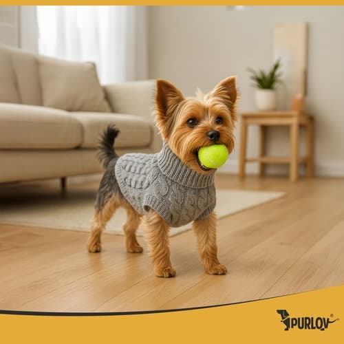 Hundtröja - Tröja för hund M (Grå)