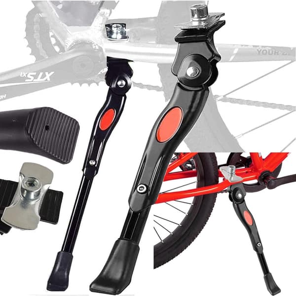 Cykelstöd justerbart - Aluminium sidostöd bak