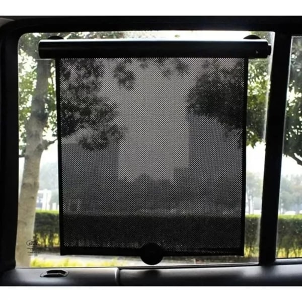 2-Pack - Solskydd Rullgardin för Bil - 41x46 cm
