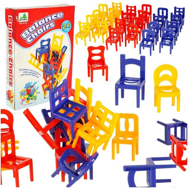 Stapla Stolar Spel - Sällskapsspel