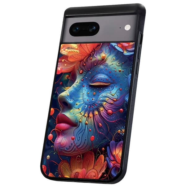 Google Pixel 7 - Kuoret/Suojakuori Psychedelic