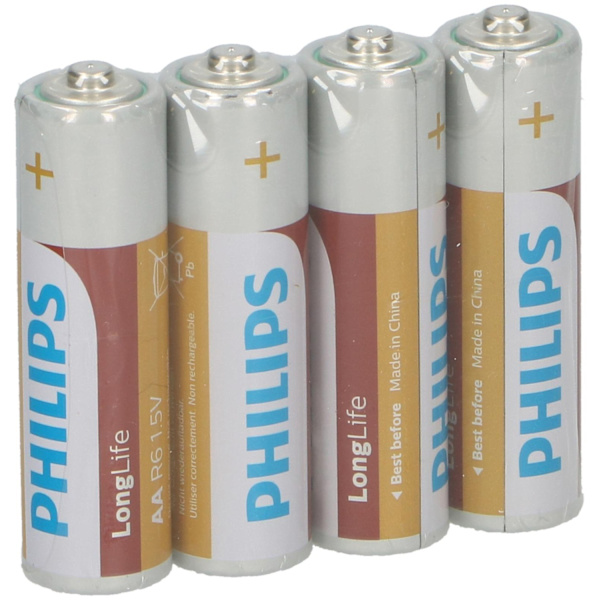 Batteri Philips AA 4 st