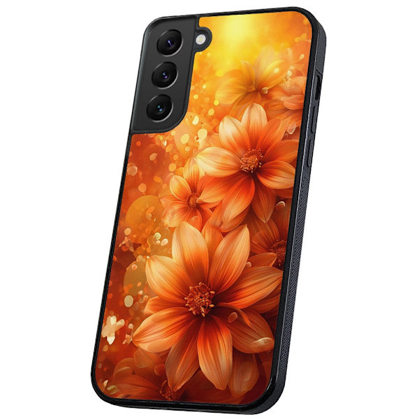 Samsung Galaxy S22 Plus - Deksel/Mobildeksel Flowers
