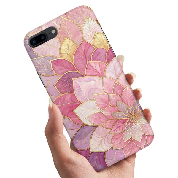 Cover / Mobilcover til iPhone 7 / 8 Plus - Flower