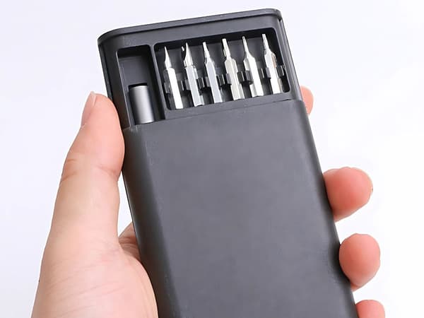 Precisionsskruvmejselset 24-delar - Magnetiska bits med etui