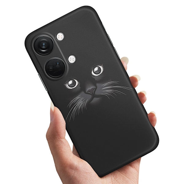 OnePlus Nord 3 5G - Deksel/Mobildeksel Svart Katt