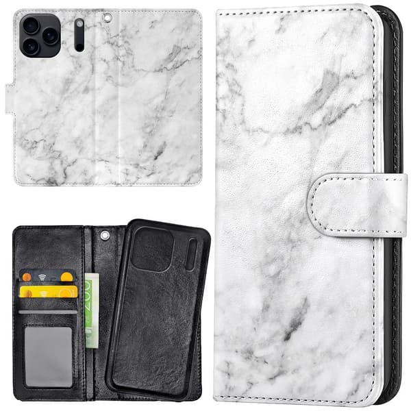 iPhone 17 / 18 Pro Max - Mobilcover/Etui Cover Marmor