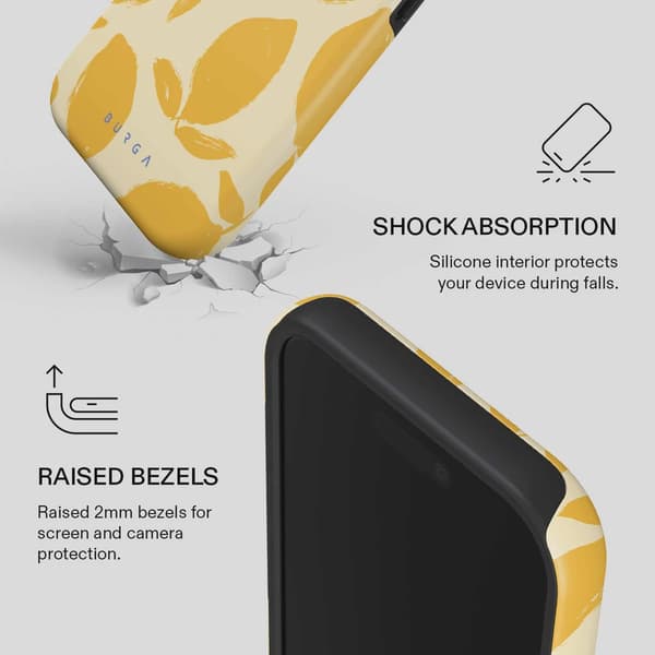 Burga Lemon Tart - iPhone 17 Tough MagSafe Skal