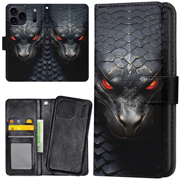 iPhone 17 Pro - Lommebok Deksel Snake