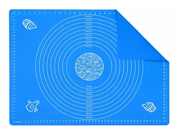 Bakmatta silikon 50 x 40 cm Blue