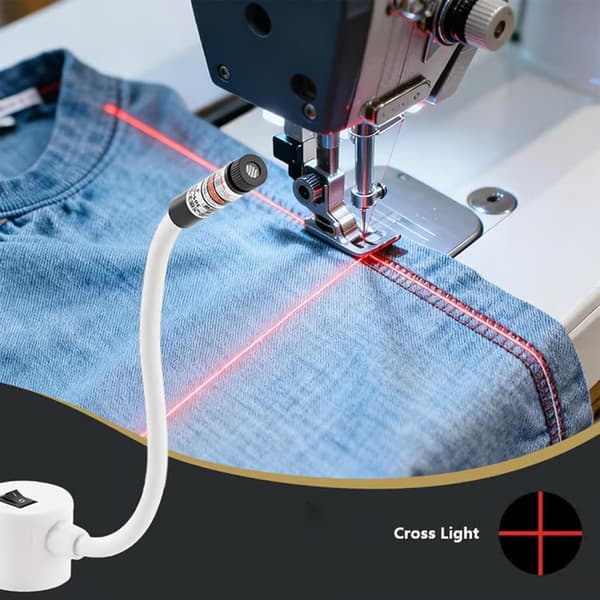 Laserguide med kryss & magnet - USB