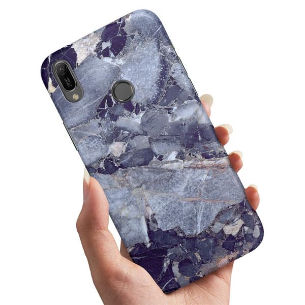 Cover / Mobilcover til Samsung Galaxy A20e - Marmor Multicolor