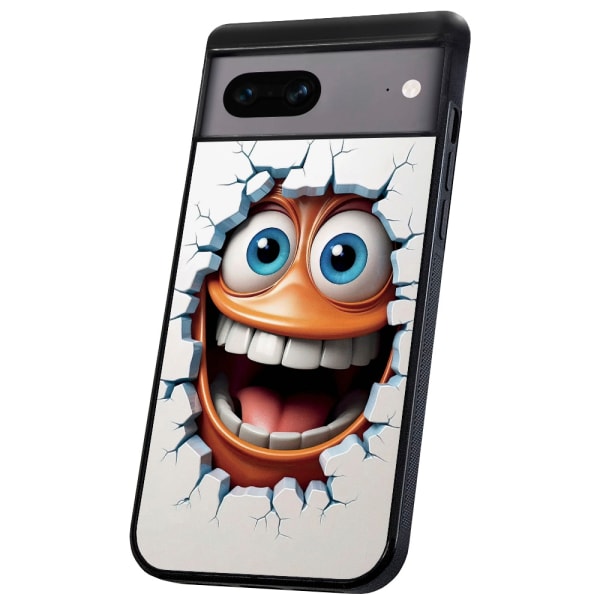 Google Pixel 7 - Deksel/Mobildeksel Emoji