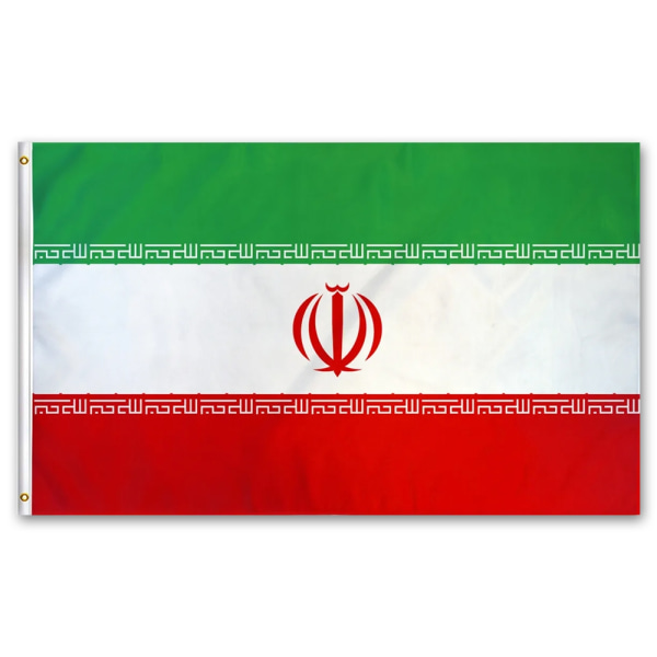 Iran Flagga - 150 x 90 cm