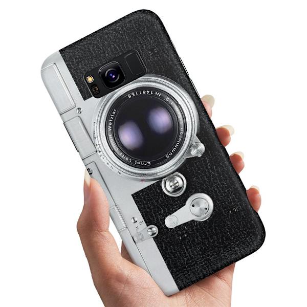 Samsung Galaxy S8 Plus - Cover/Mobilcover Retro Kamera