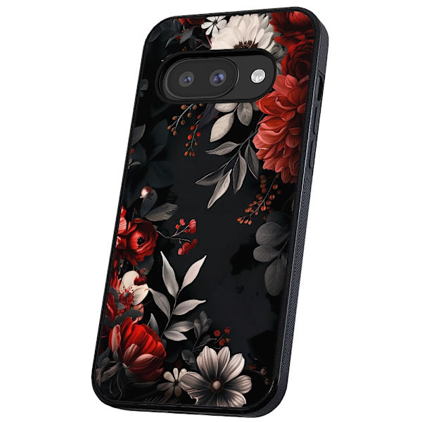 Google Pixel 9A - Skal/Mobilskal Flowers