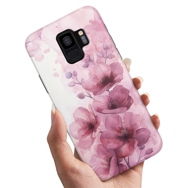 Deksel / Mobildeksel til Samsung Galaxy S9 - Flowers