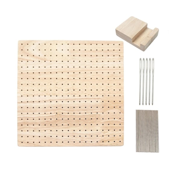 Blockningsbräda / Virkplatta – Blocking board för Virkning