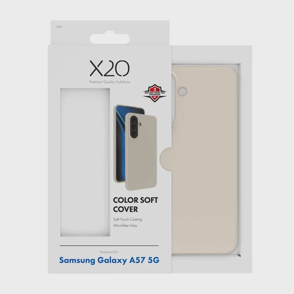 X2O Color Soft Skal Samsung Galaxy A57 5G Beige